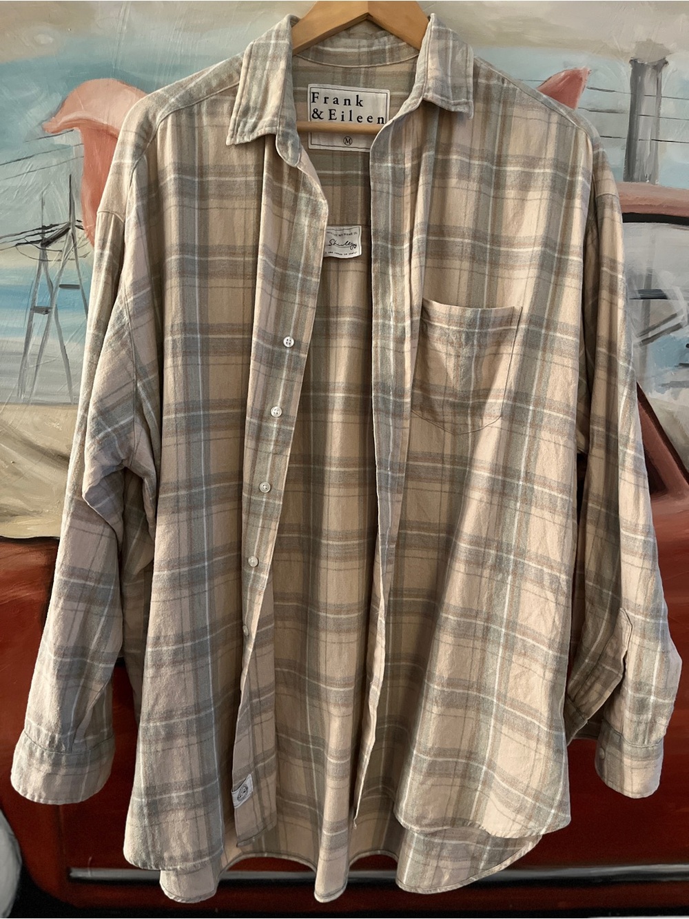 Frank & Eileen SHIRLEY Oversized Button-Up Shirt